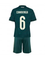 Real Madrid Eduardo Camavinga #6 Venkovní dres pro děti 2026-27 Krátký Rukáv (+ trenýrky)